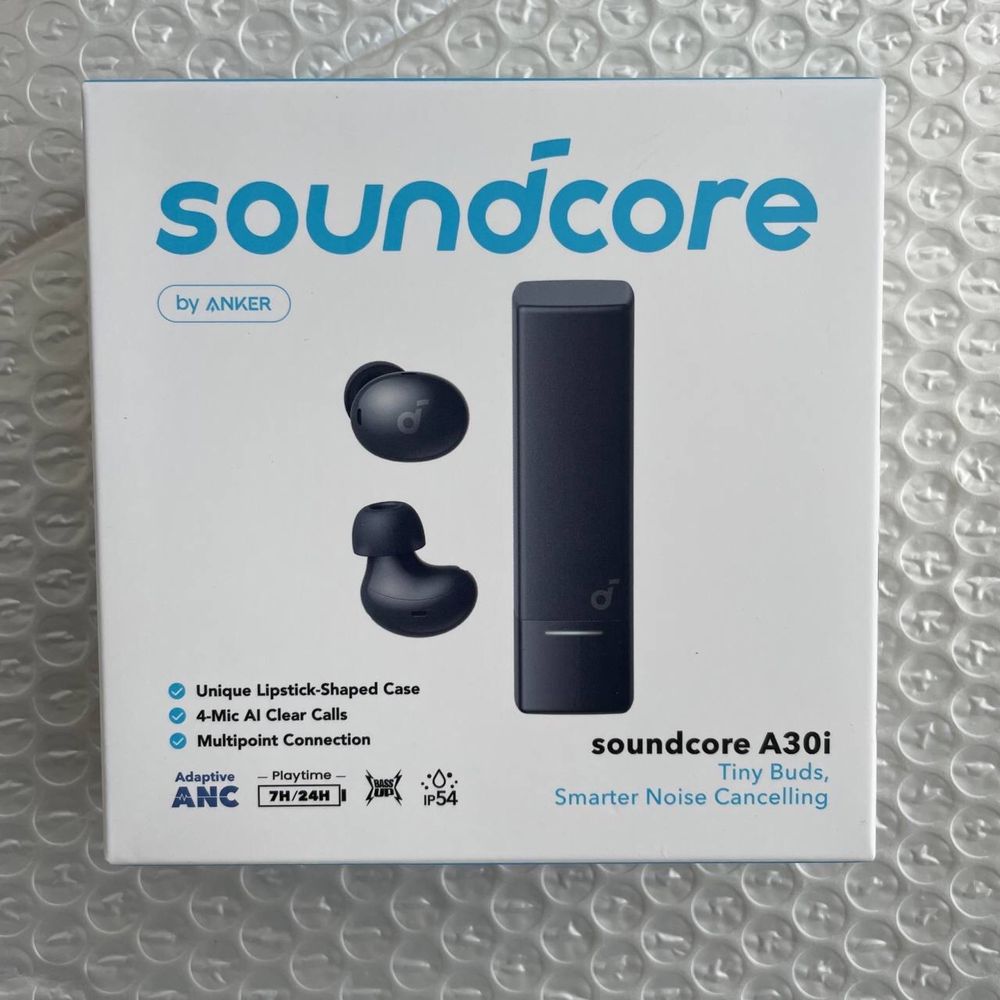 Наушники Anker SoundCore A30i чорні, black