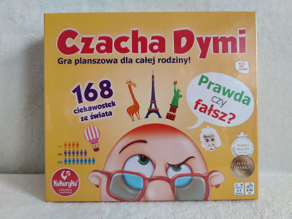 Nowa gra planszowa Czacha dymi 8+