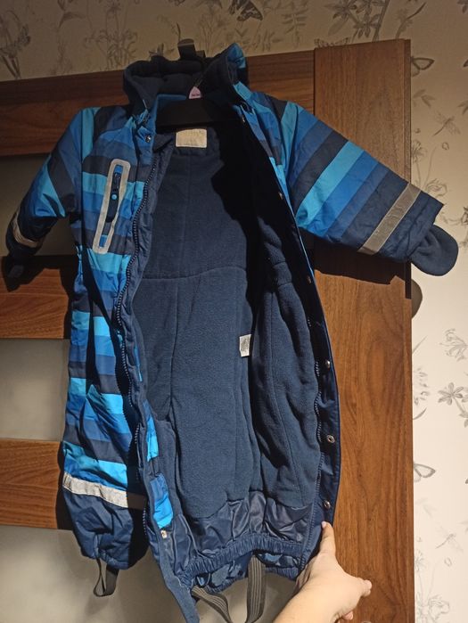 Kombinezon zimowy chłopięcy rozm. 80 jak Nowy Baby by Lindex