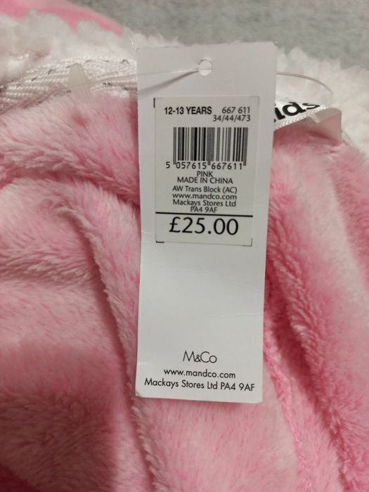 Теплий флісовий кігурумі піжама єдиного, розмір xs, 12-13 років, 164см