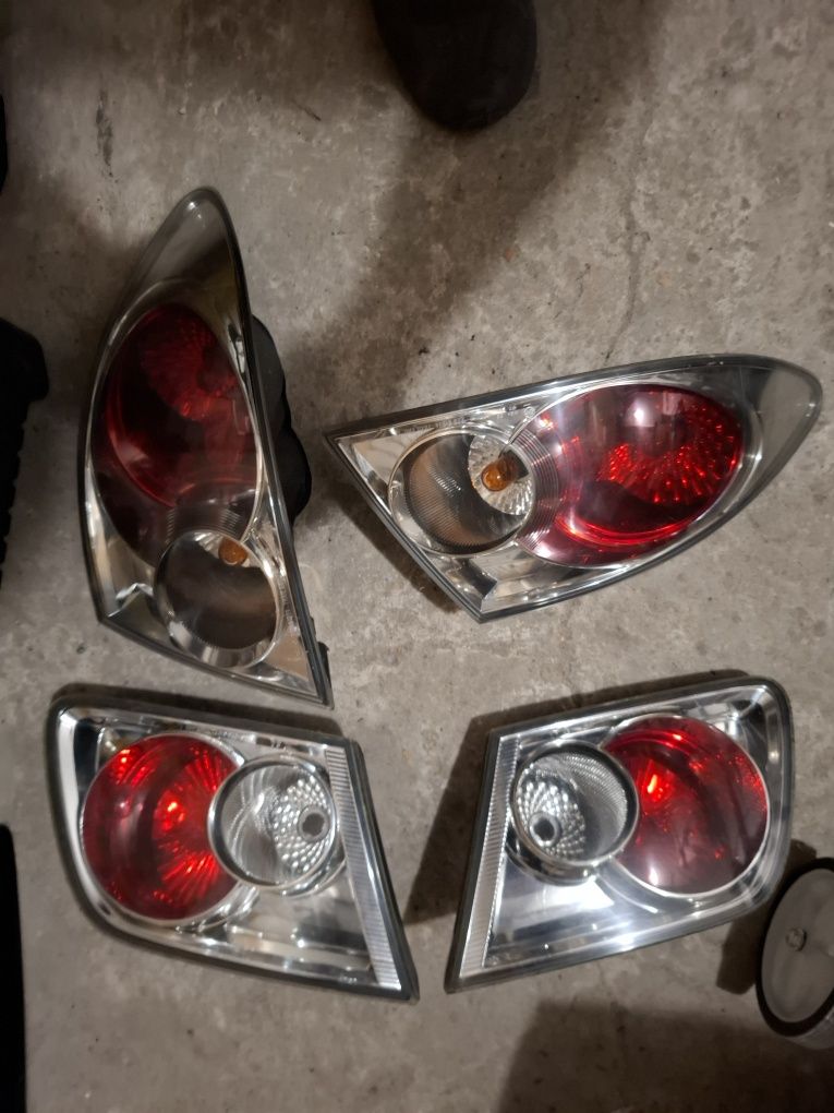 Lampy tyl i przód Mazda 6 2002