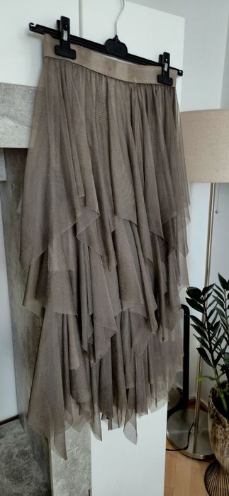 Piękna włoska tiulowa spódnica S M L XL