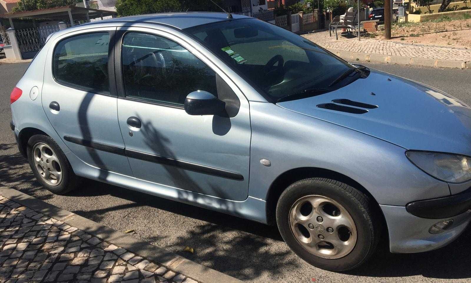 Peugeot 206 1.1 cinzento metalizado