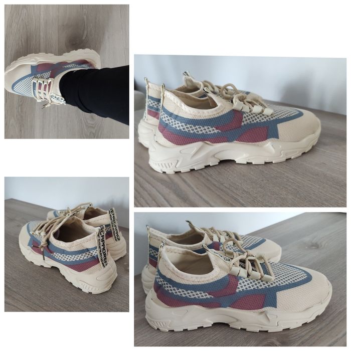 Sneakersy buty damskie wiosenne 38 38,5 39 24,5cm sportowe wiosna nowe