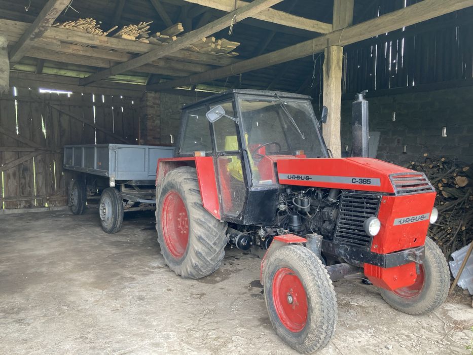 Przyczepa Autosan D-44 wywrotka rolnicza