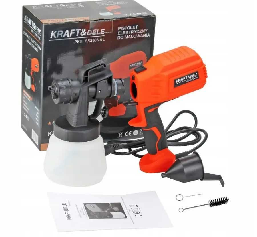Фарбопульт Краскопульт електричний 650W Kraft&Dele KD2119 Польща