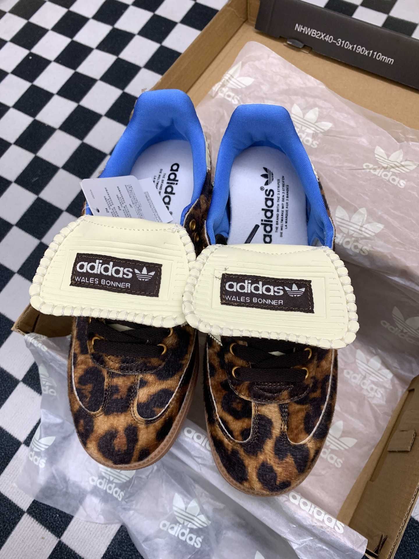 nowy Buty Adǐdas Samba Leopard Damskie Rozmiar.39