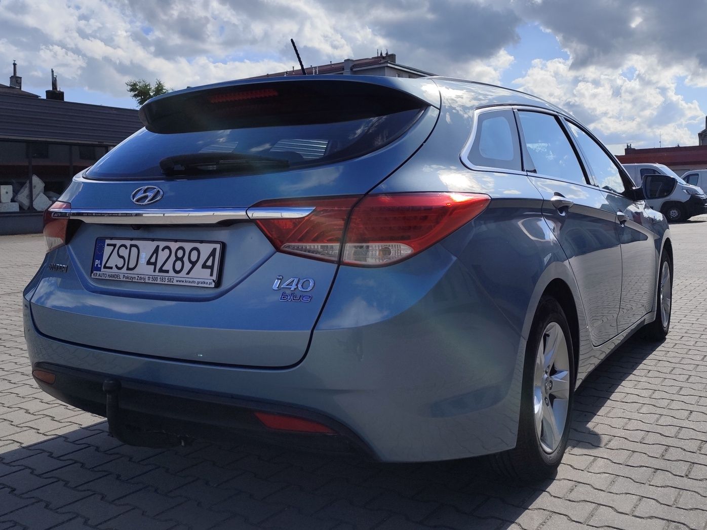 Hyundai i40 kombi hak bogate wyposażenie nawigacja