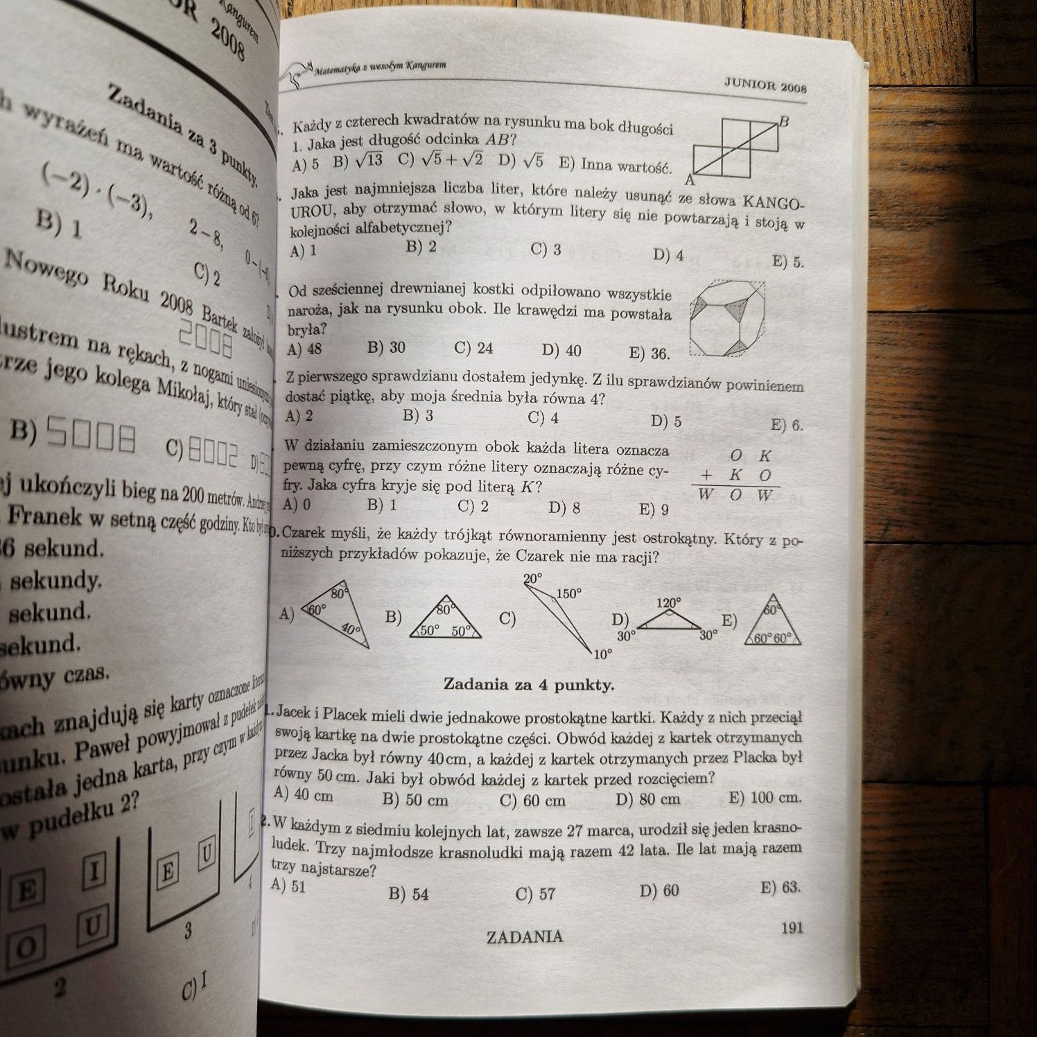Książka Matematyka z Kangurem