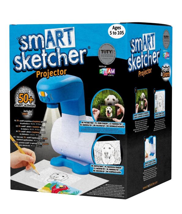 Projektor dla dzieci Smart Skecher - nauka rysowania