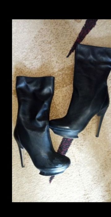 Полусапоги Браска (Braska). Натуральная кожа. Размер указан 39