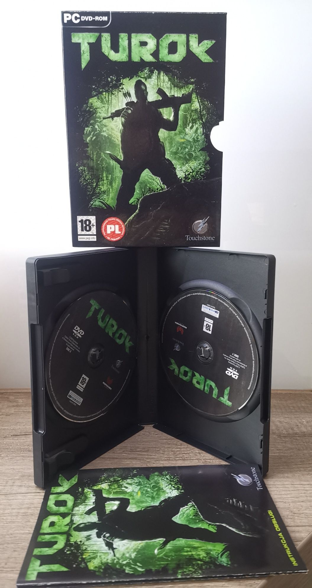 Gra PC Turok wersja PC stan prawie idealny