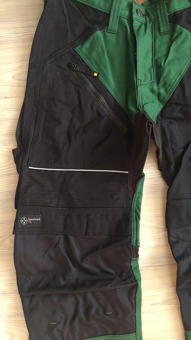 6314 Snickers RufdWork 52 Canvas+ grube spodnie robocze monter instal