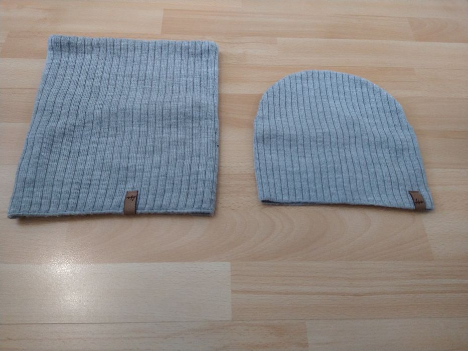 Komplet czapka damska