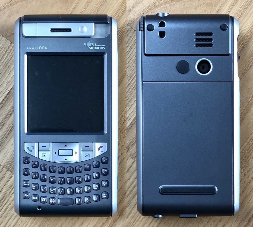 Fujitsu Siemens Pocket LOOX T830 KOMPLET! palmtop smartfon telefon