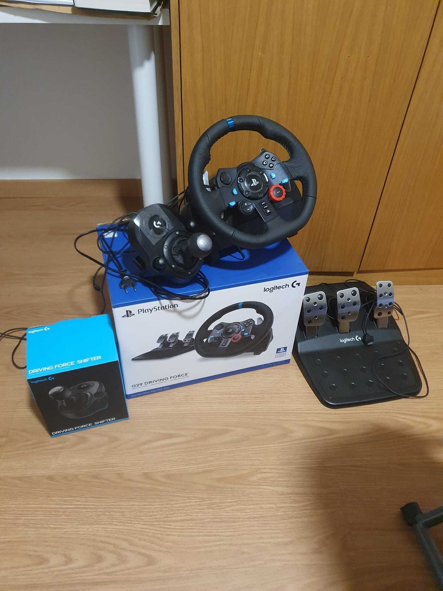 Volante + Pedais LOGITECH G29 Driving Forceracing + Shifter