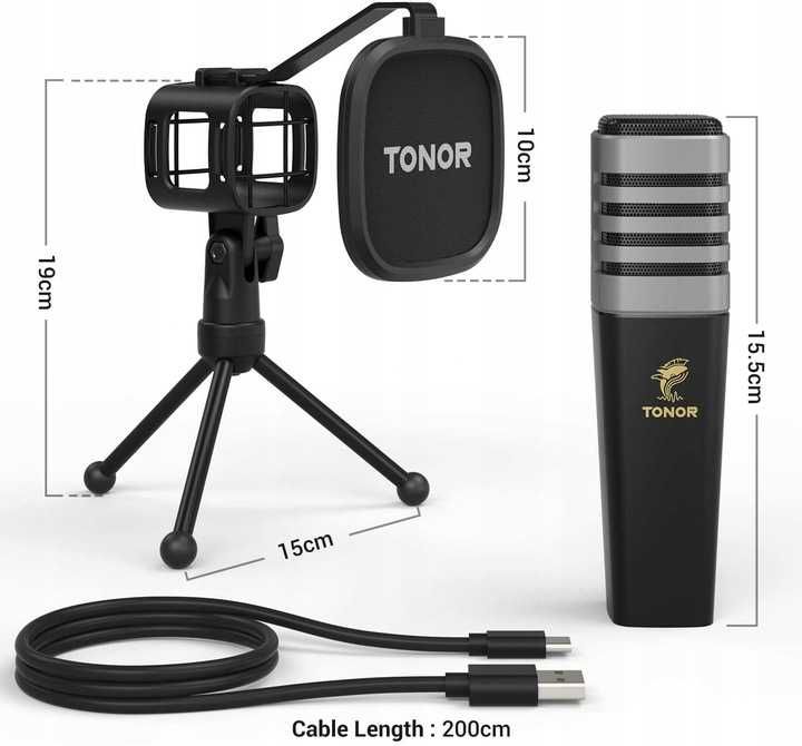 Mikrofon Tonor TC30 USB-C