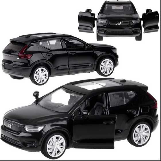 Auto metalowe model Volvo XC40 Recharge skala 1:32 dźwięki światło