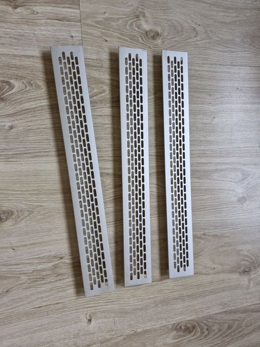 Kratka wentylacyjna 3szt pod lodówkę do kominka
