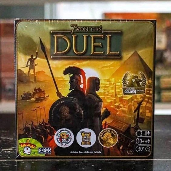 ХіТ для двох! 7 чудес Дуель (7 Wonders Duel) + УКРАЇНСЬКОЮ