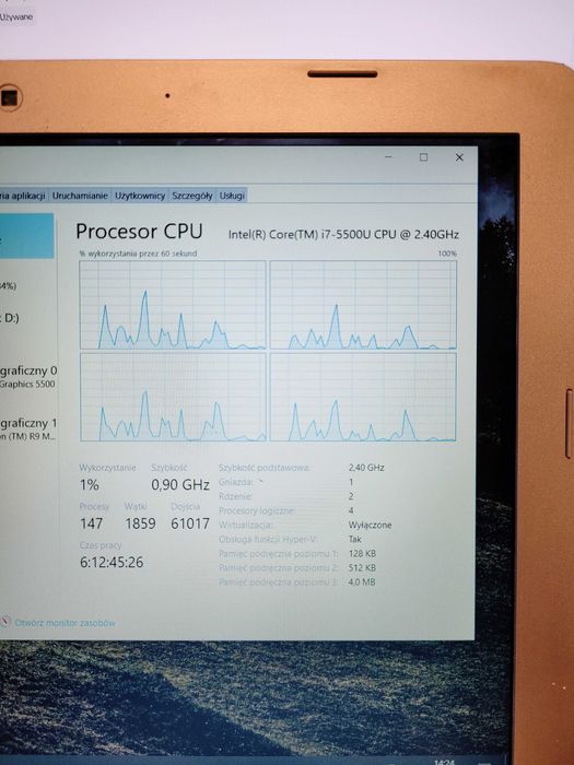 Lenovo Z51-70, i7-5500u, SSD, 16GB RAM, R9 M375, JBL, Win 10 lub macOS