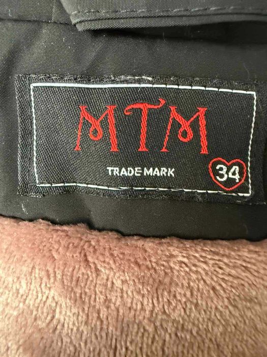 Зимова куртка-пальто на дівчинку МТМ 34(122см)