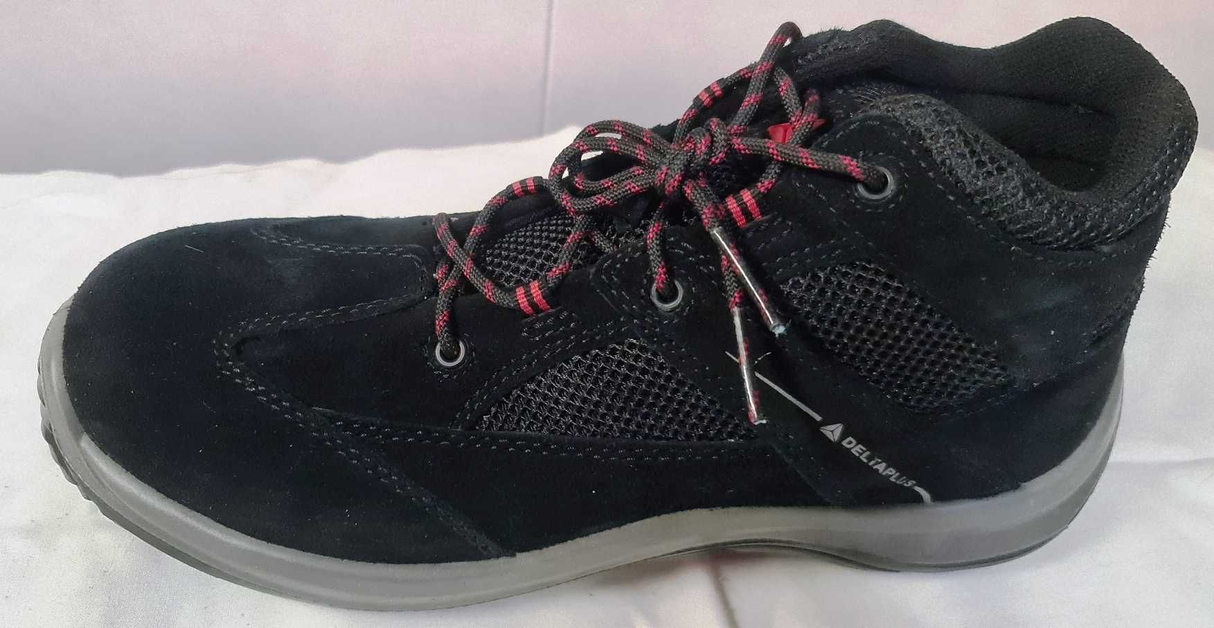 Obuwie buty ochronne robocze welurowe Delta Plus VIRAGE S1P SRC