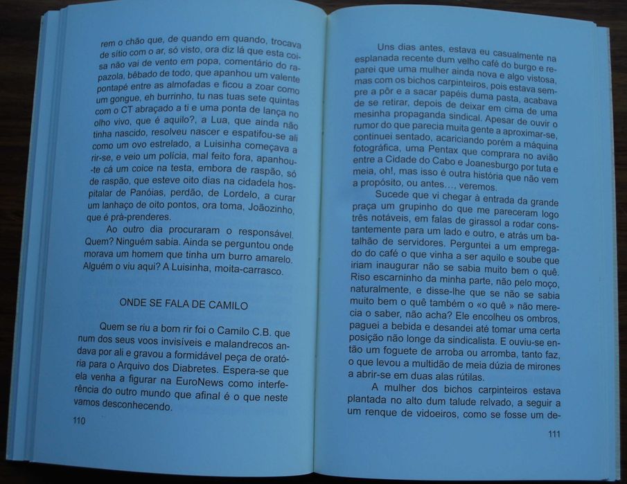 O Rio Que Perdeu As Margens de António Cabral - 1º Edição 2007