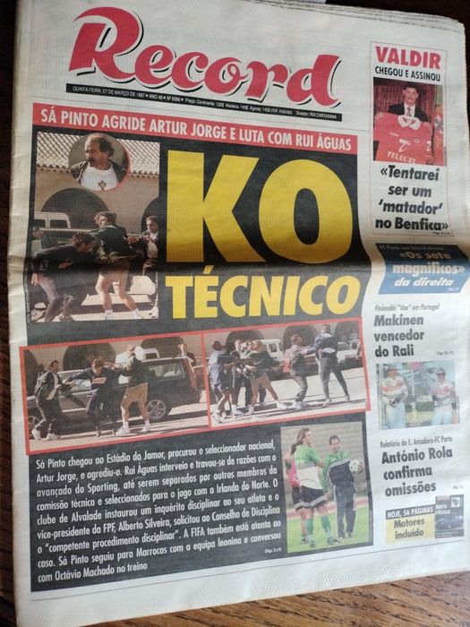 Revistas e jornais antigos