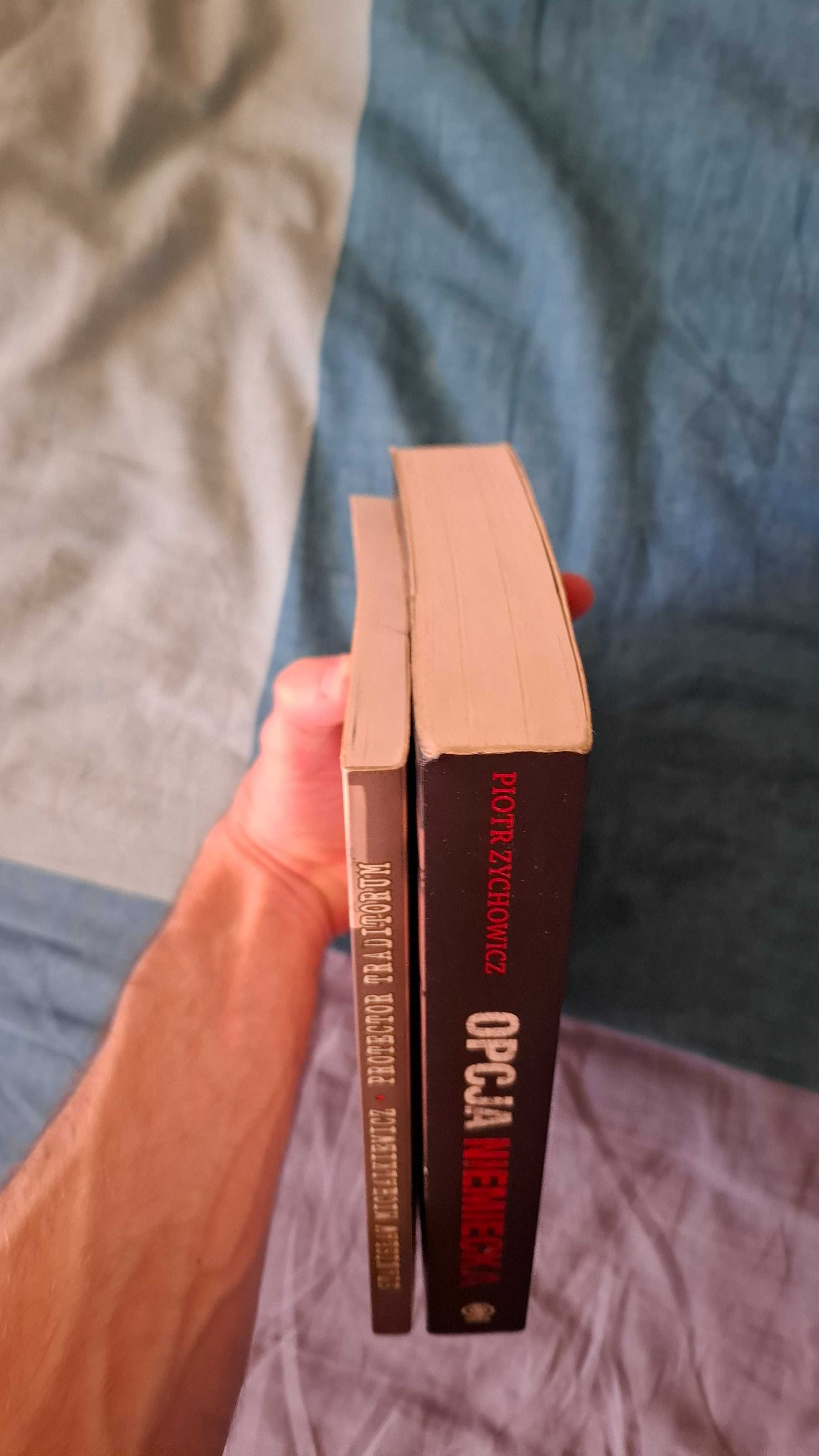 Książki -Opcja Niemiecka Zychowicz, Protector Traditorum Michalkiewicz