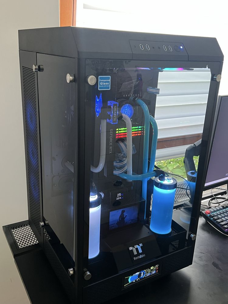 Komputer custom Thermaltake Tower900 build RTX3080 / Ryzen 5800X