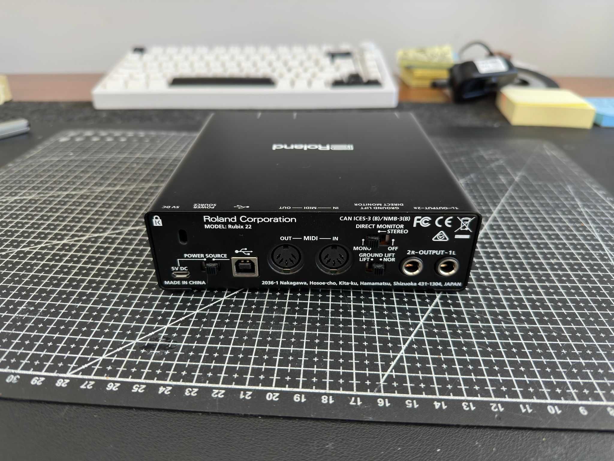 Roland Rubix 22 - Interface Audio Roland [muito bom estado]