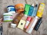 Zestaw Ziaja balsamy olejki perfum Avon little maski Garnier itp