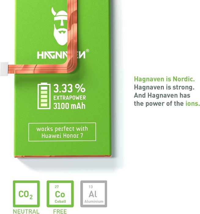 Bateria do Huawei Honor 7 akumlator HAGNAVEN litowo-polimerowy
