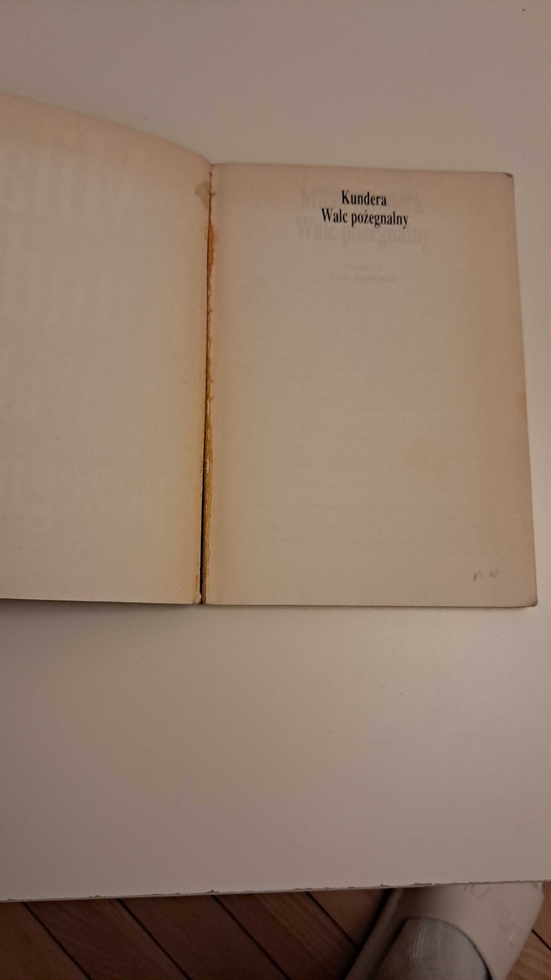 Walc pożegnalny aut. Milan Kundera