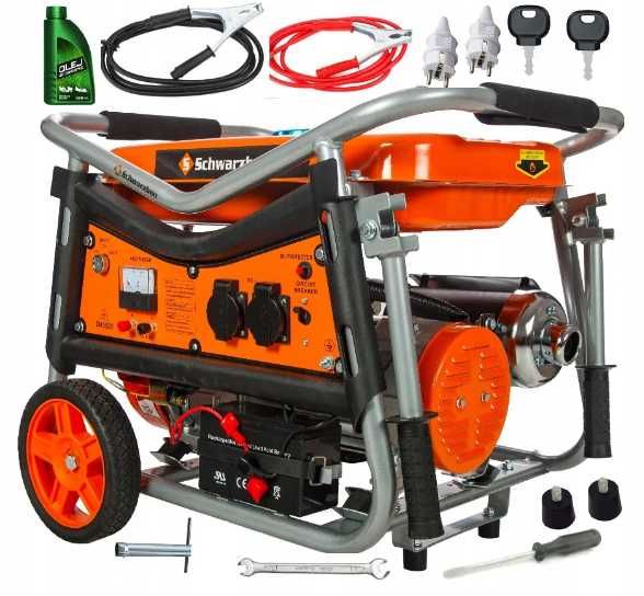 Генератор однофазний Schwarzbau ZH3500 400В 4800Вт