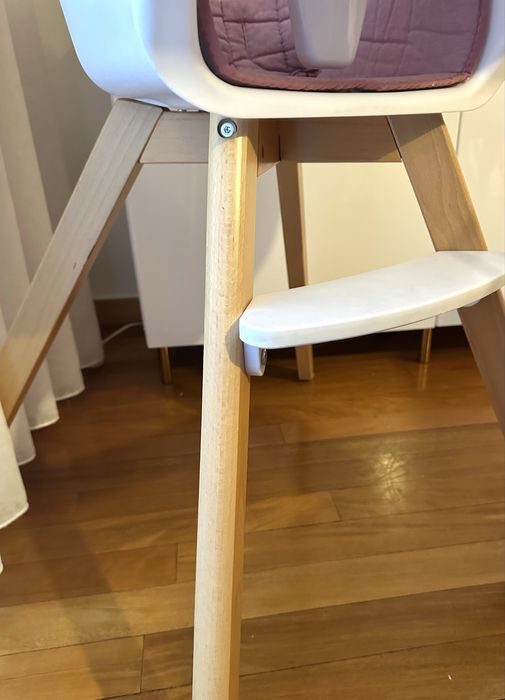 Kinderkraft Tixi Cadeira de papa / refeição Rosa