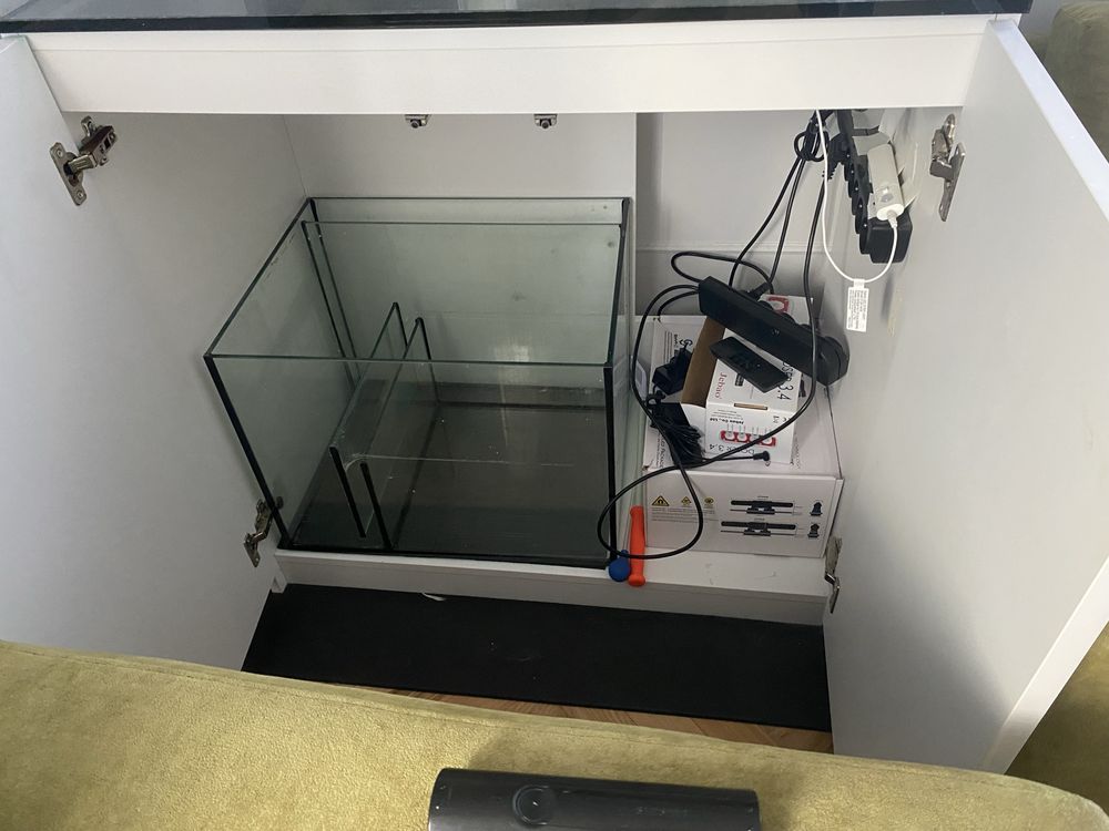 Akwarium 90x50x50 (220l) + sump z szafka