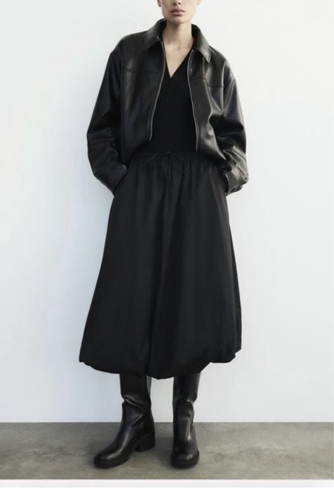 НОВА Стильна юбка-балон ZARA розмір XS