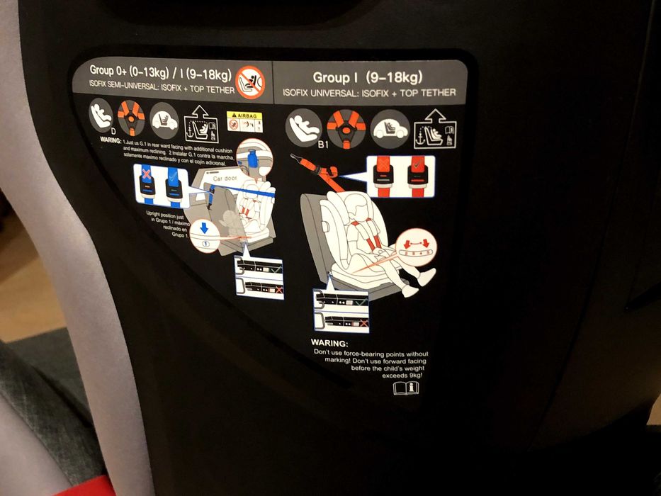 Cadeira Auto Pivot Be Cool - Grupo 0+/1/2/3 (até 36kg)