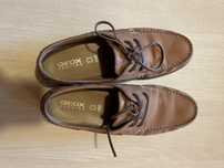 Buty Geox Respira r. 43 – Brązowe Zamszowe Mokasyny Męskie