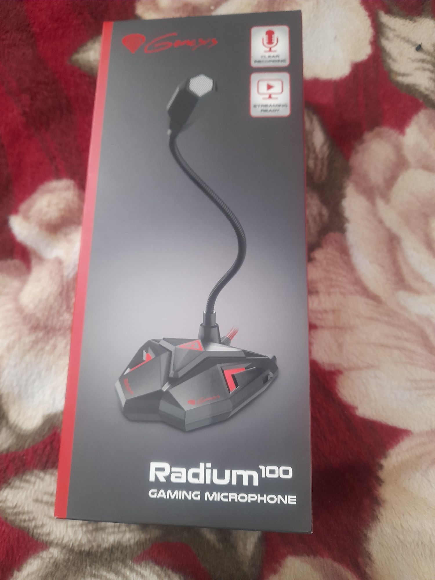 Mikrofon gamingowy radium 100