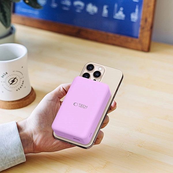 Tech-Protect Pb12 Lifemag Magsafe Power Bank 20000Mah Lilac