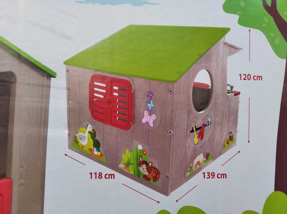 NAJTANIEJ Domek Ogrodowy Country Do Zabawy Sklep Stragan Wysyłka