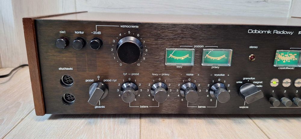 Amplituner RADMOR 5102 ! Czarno-Brązowy ! IDEAŁ ! Przestrojony! 81 R !