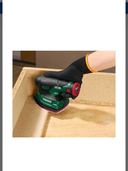Lixadora recarregável 12V parkside
