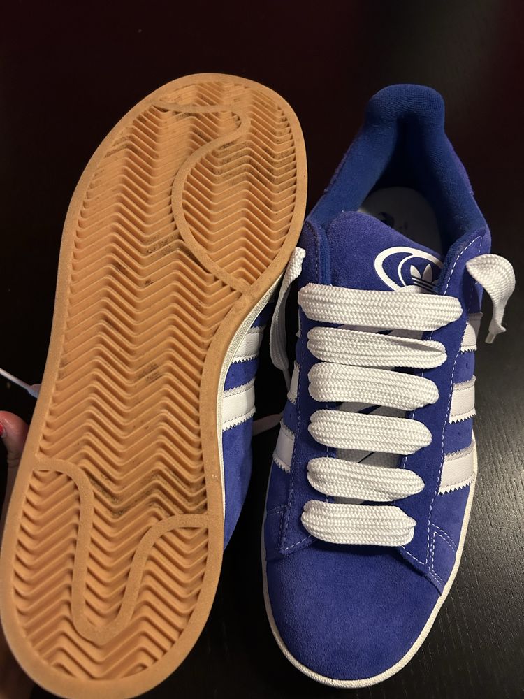 Adidas campus azul escuro originais