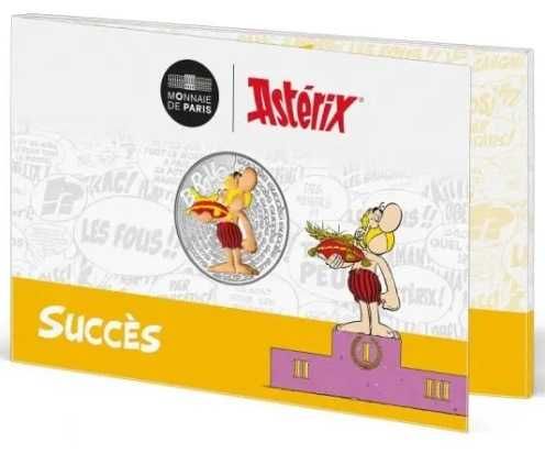 FRANÇA - Moeda 50€ euros Astérix - Bravo = Êxito Prata