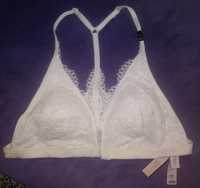 Komplet bielizny Victoria Secret  biały rozmiar M/L.