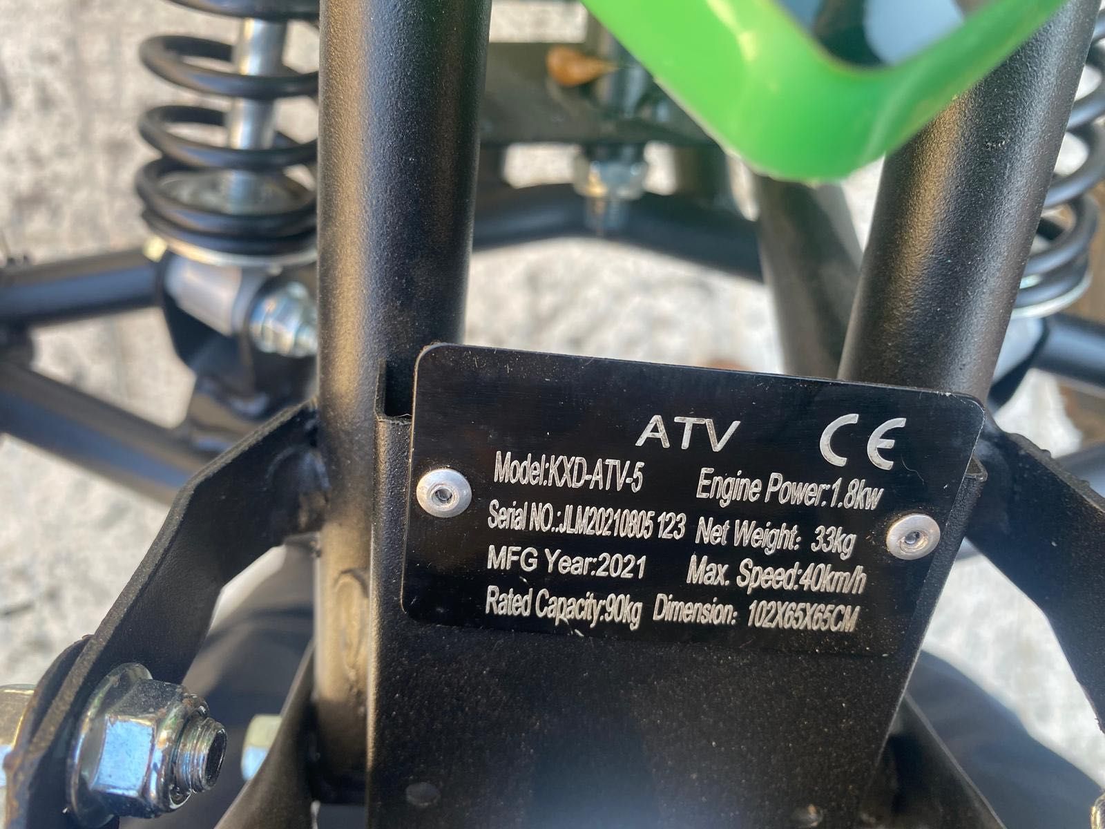 Mini Moto-4 a Gasolina